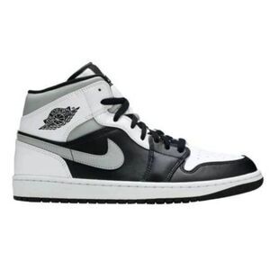 NIKE Air Jordan 1 Mid 'White Shadow' Sneakers Size 11